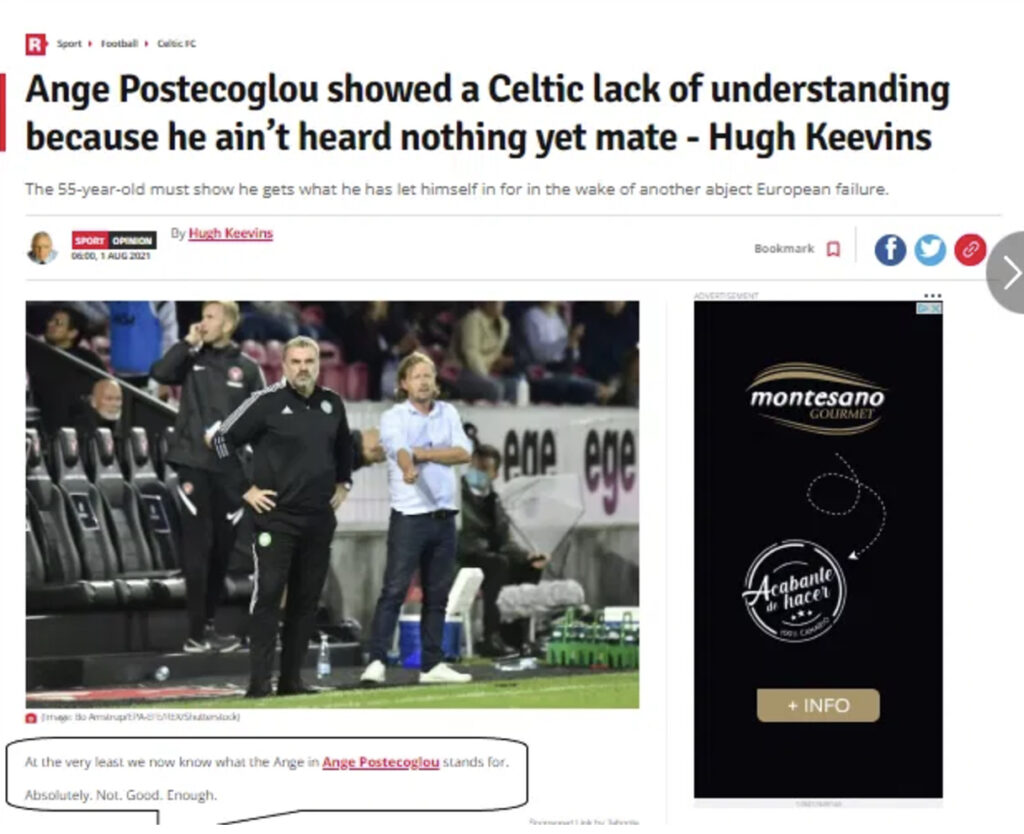 Hugh Keevins shares his fantasy of Celtic losing TEN goals 2